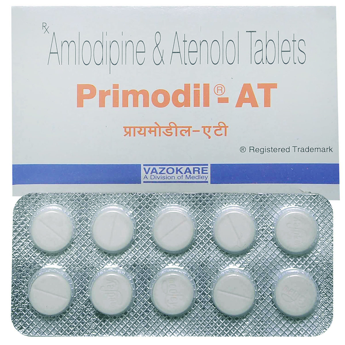 Primodil AT Tablet 10's, Pack of 10 TABLETS Primodil AT Tablet 10's, Pack of 10 TABLETS