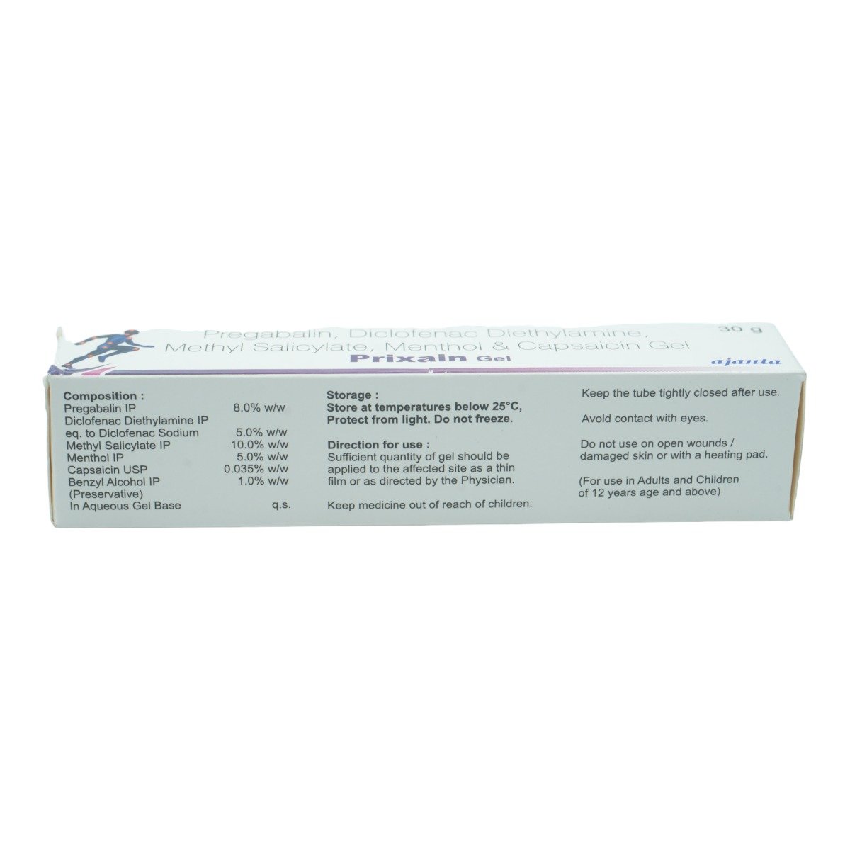 Prixain Gel 30 gm, Pack of 1 Gel Prixain Gel 30 gm, Pack of 1 Gel