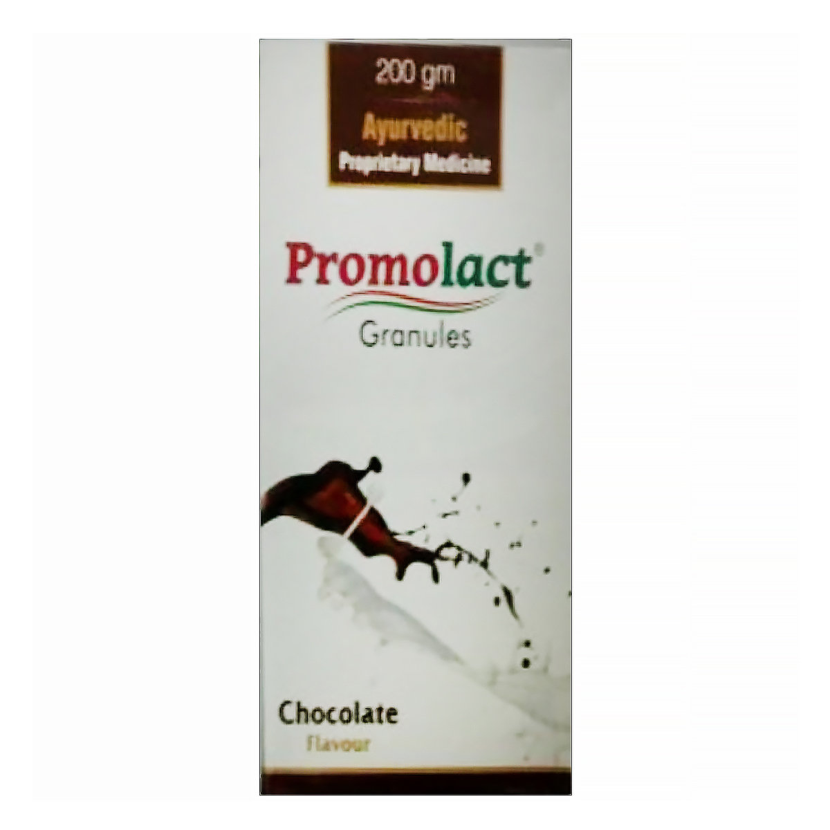 Promolact Chocolate Flavour Granules, 200 gm, Pack of 1 Promolact Chocolate Flavour Granules, 200 gm, Pack of 1