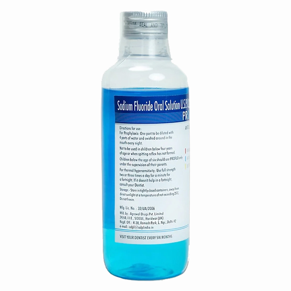 Proflo Anticavity Mouth Rinse, 180 ml, Pack of 1 Proflo Anticavity Mouth Rinse, 180 ml, Pack of 1