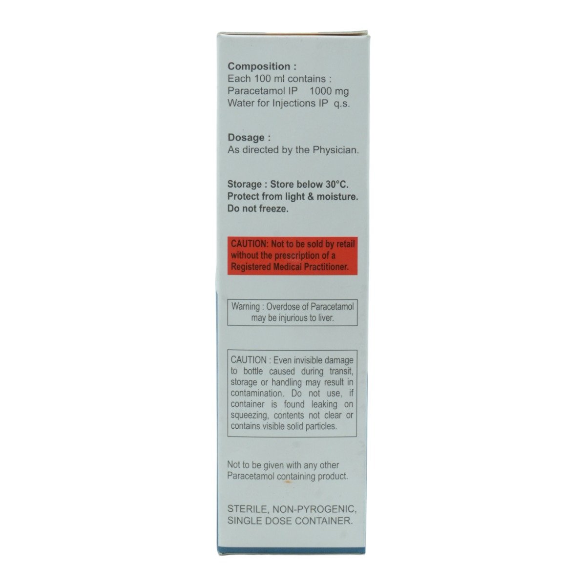 PROFUSE IV INJECTION 100ML , Pack of 1 Injection PROFUSE IV INJECTION 100ML , Pack of 1 Injection