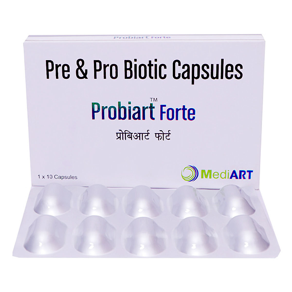 Probiart Forte Capsule 10's, Pack of 10 Probiart Forte Capsule 10's, Pack of 10
