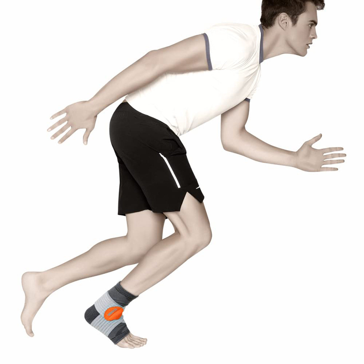 Vissco Pro Ankler XXL Grey 2708, 1 Pair, Pack of 1 Vissco Pro Ankler XXL Grey 2708, 1 Pair, Pack of 1