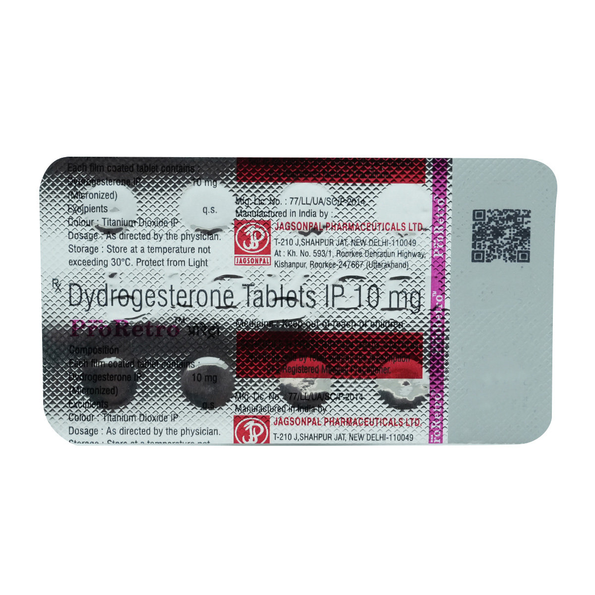 Proretro Tablet 10's, Pack of 10 TABLETS Proretro Tablet 10's, Pack of 10 TABLETS