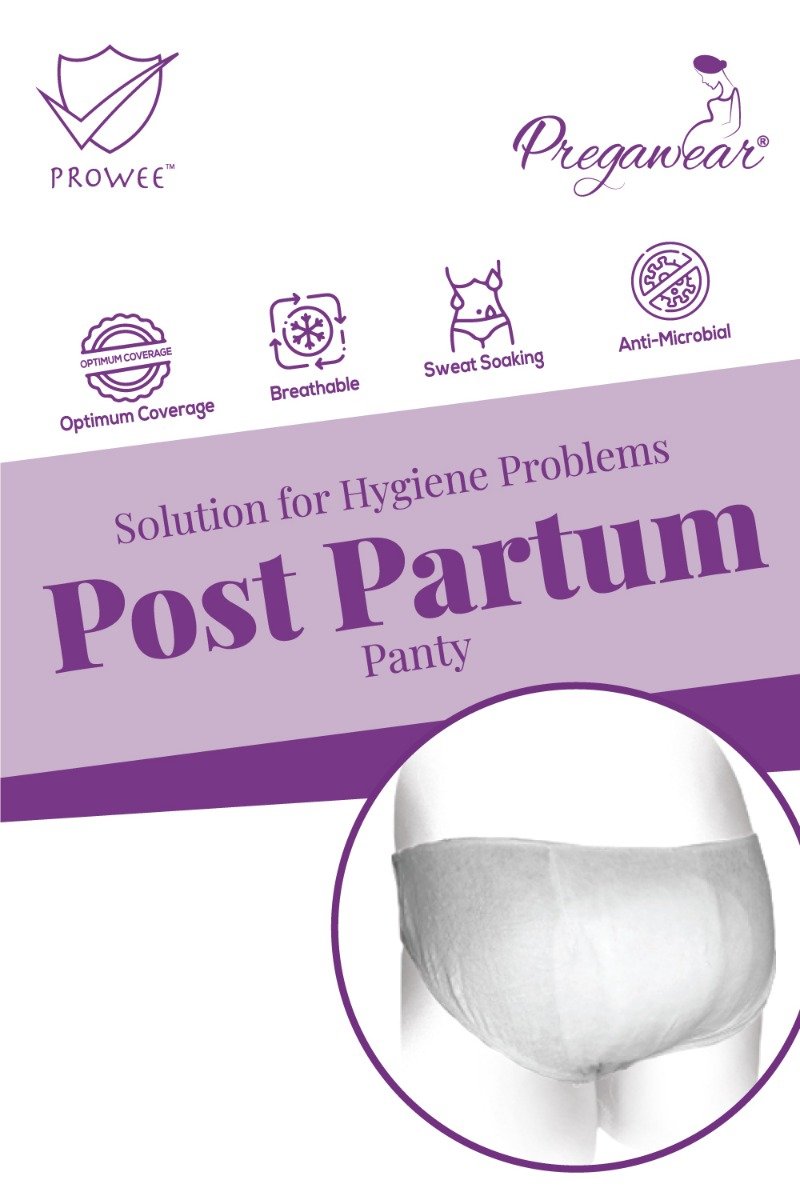 Prowee Pregawear Heavy Discharge After Delivery Panty XXL, 5 Count, Pack of 1 Prowee Pregawear Heavy Discharge After Delivery Panty XXL, 5 Count, Pack of 1