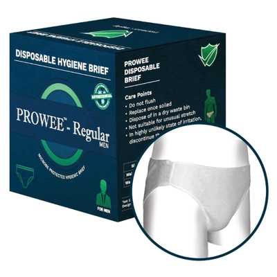 Prowee Regular Microbe Protected Hygienic Disposable Inner Wear Medium for Men, 5 Count, Pack of 1