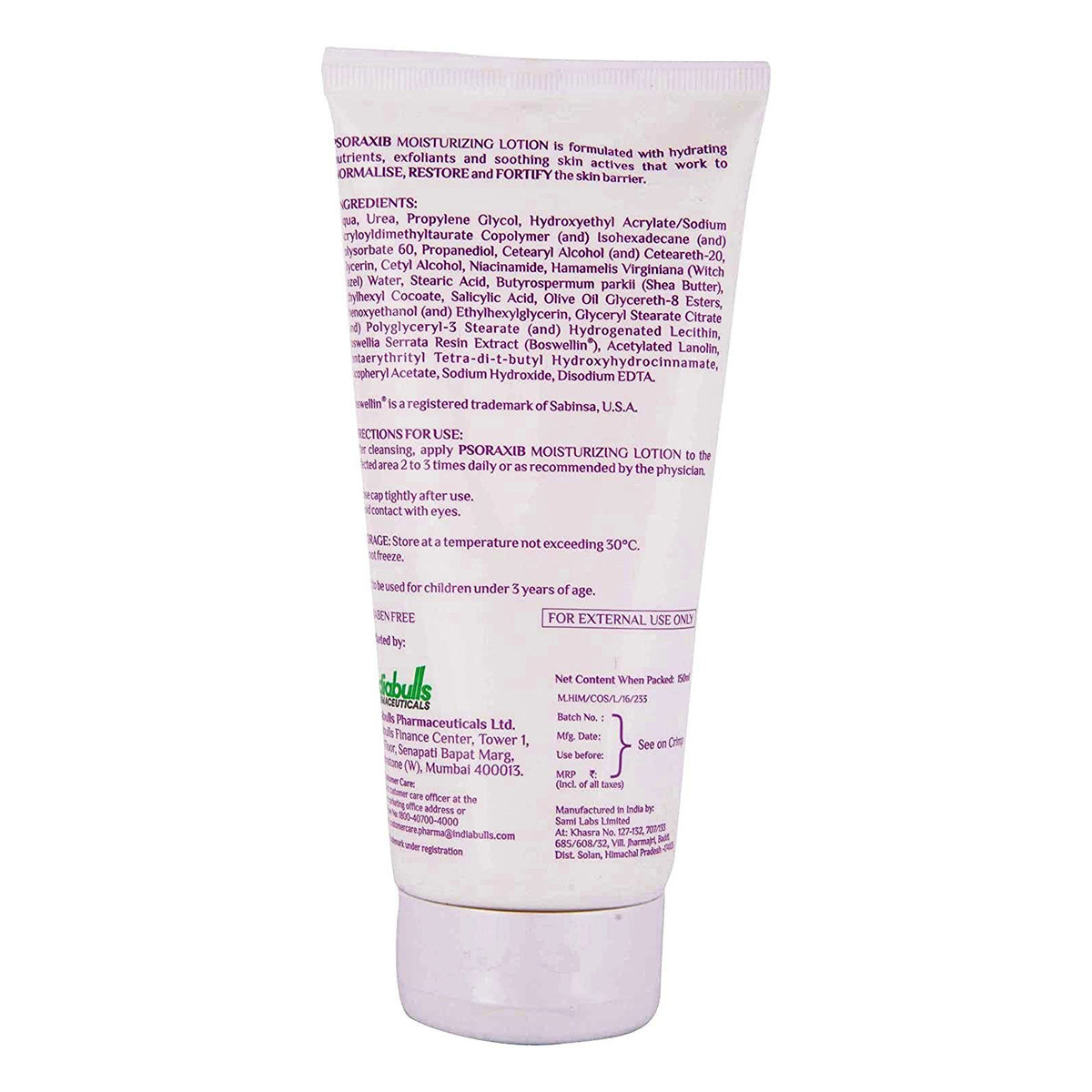 Psoraxib Moisturizing Lotion 150 ml, Pack of 1 Psoraxib Moisturizing Lotion 150 ml, Pack of 1