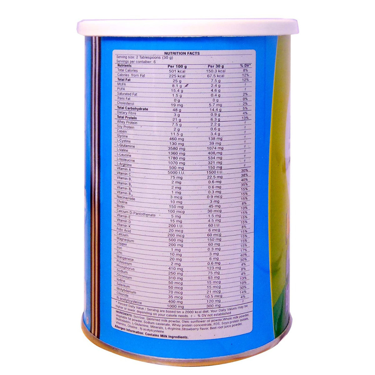 Pulmocare Strawberry Flavour Powder, 200 gm Tin, Pack of 1 Pulmocare Strawberry Flavour Powder, 200 gm Tin, Pack of 1