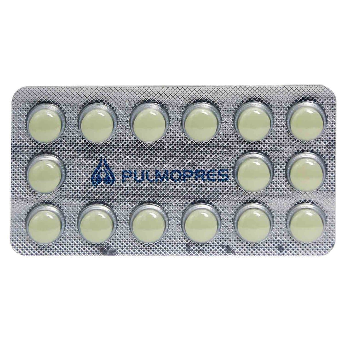 Pulmopres Tablet 15's, Pack of 15 TABLETS Pulmopres Tablet 15's, Pack of 15 TABLETS