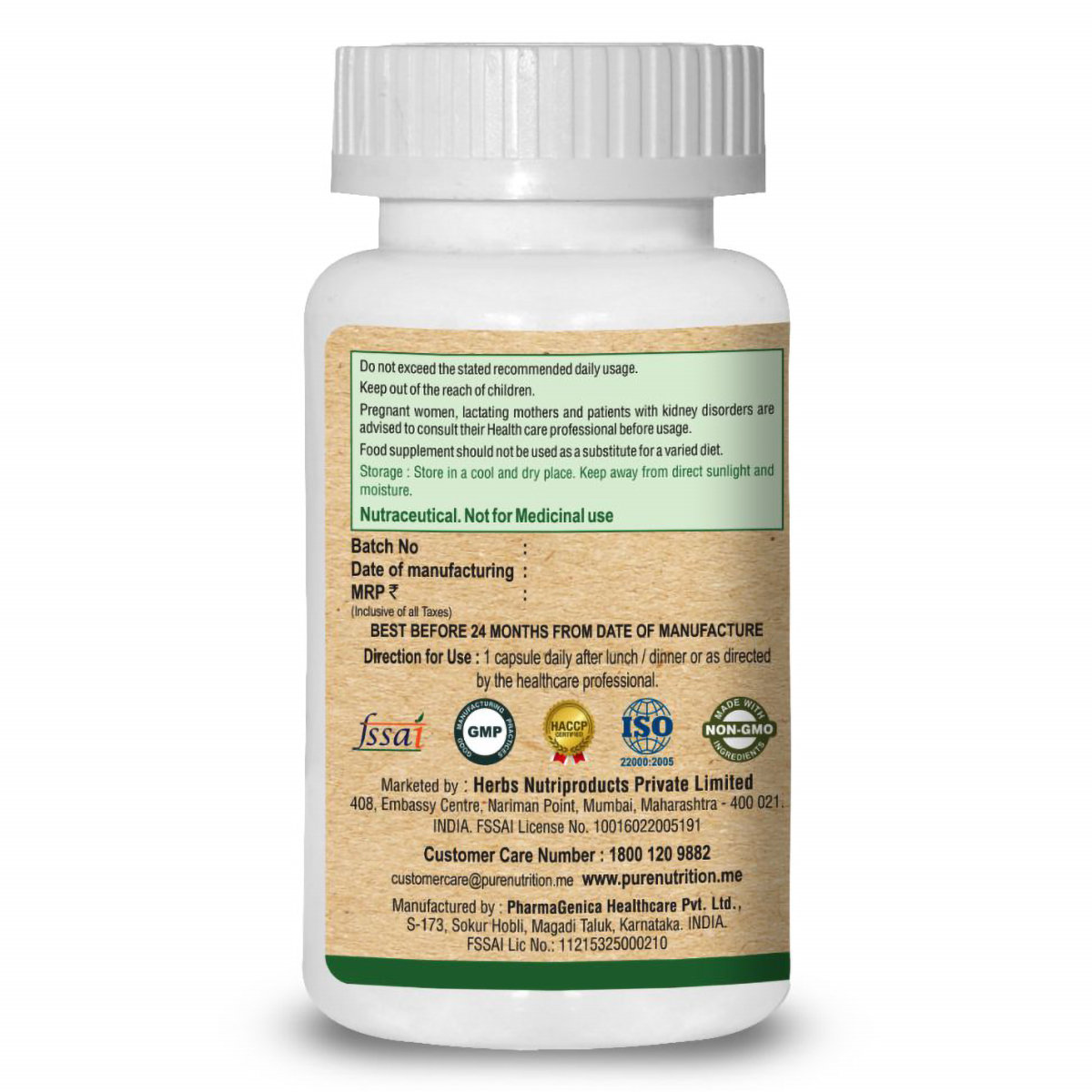 Pure Nutrition Digestive Enzymes 800 mg, 60 Capsules, Pack of 1 Pure Nutrition Digestive Enzymes 800 mg, 60 Capsules, Pack of 1