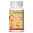 Pure Nutrition Cod Liver Oil, 90 Capsules