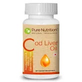 Pure Nutrition Cod Liver Oil, 90 Capsules, Pack of 1