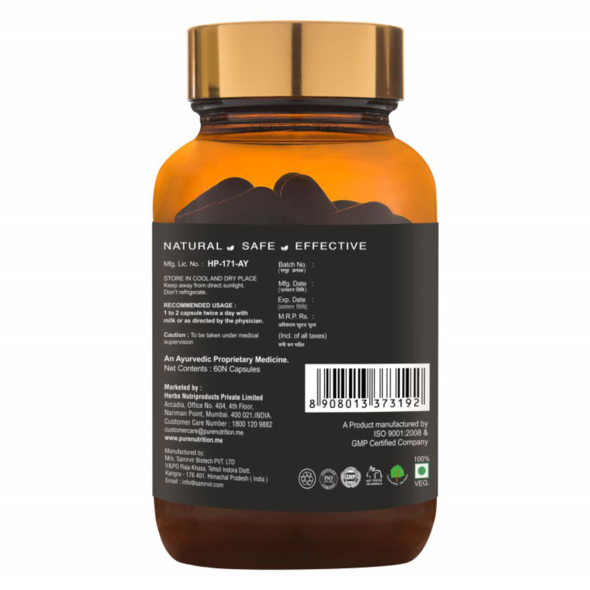 Pure Nutrition Femenizin Women, 60 Capsules, Pack of 1 Pure Nutrition Femenizin Women, 60 Capsules, Pack of 1