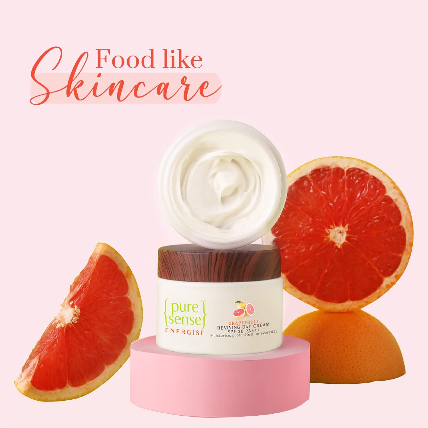 Pure Sense Grapefruit SPF20 PA+ Day Cream,50 ml, Pack of 1 Pure Sense Grapefruit SPF20 PA+ Day Cream,50 ml, Pack of 1