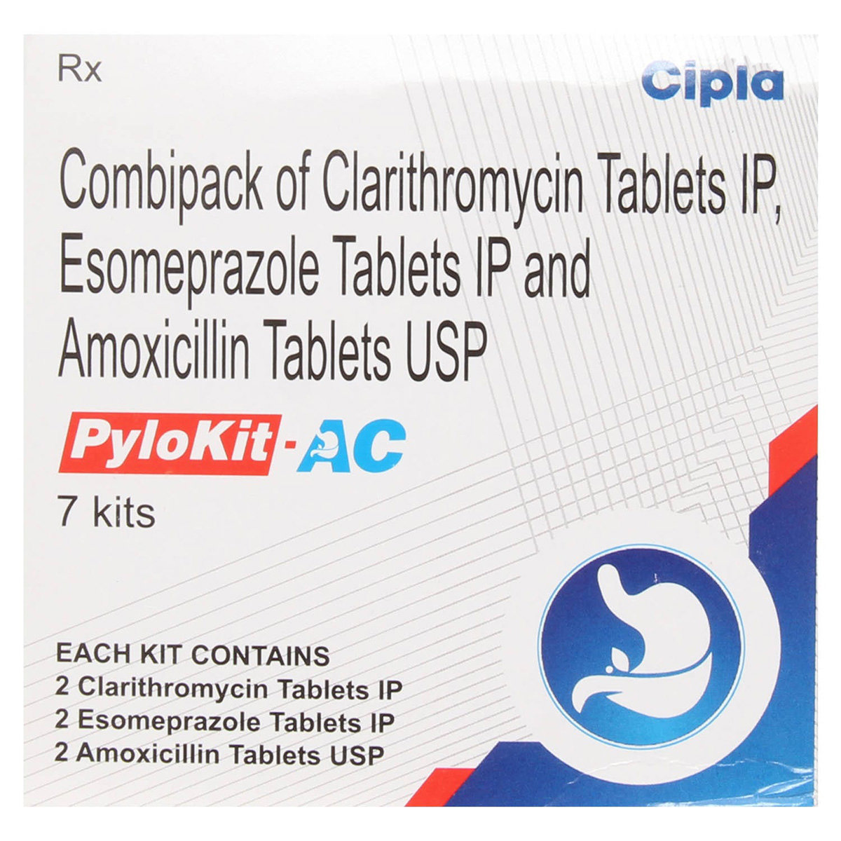 Pylokit Ac Kit Tablet 6's, Pack of 1 TABLET Pylokit Ac Kit Tablet 6's, Pack of 1 TABLET