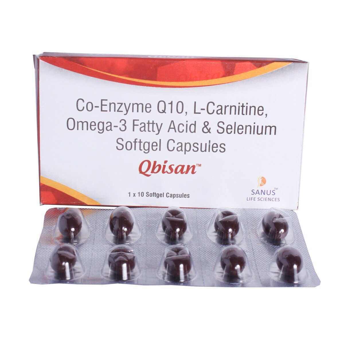 Qbisan Capsule 10's, Pack of 10 Qbisan Capsule 10's, Pack of 10
