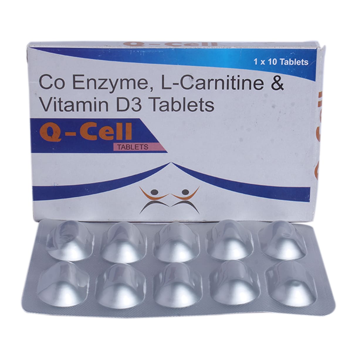 Q Cell Tablet 10's, Pack of 10 Q Cell Tablet 10's, Pack of 10