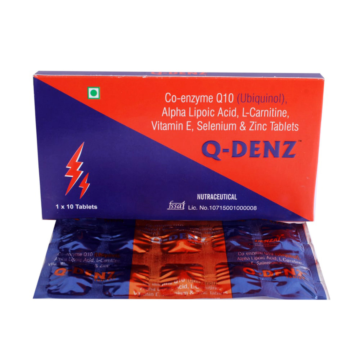 Q-Denz Tablet 10's, Pack of 10 TabletS Q-Denz Tablet 10's, Pack of 10 TabletS