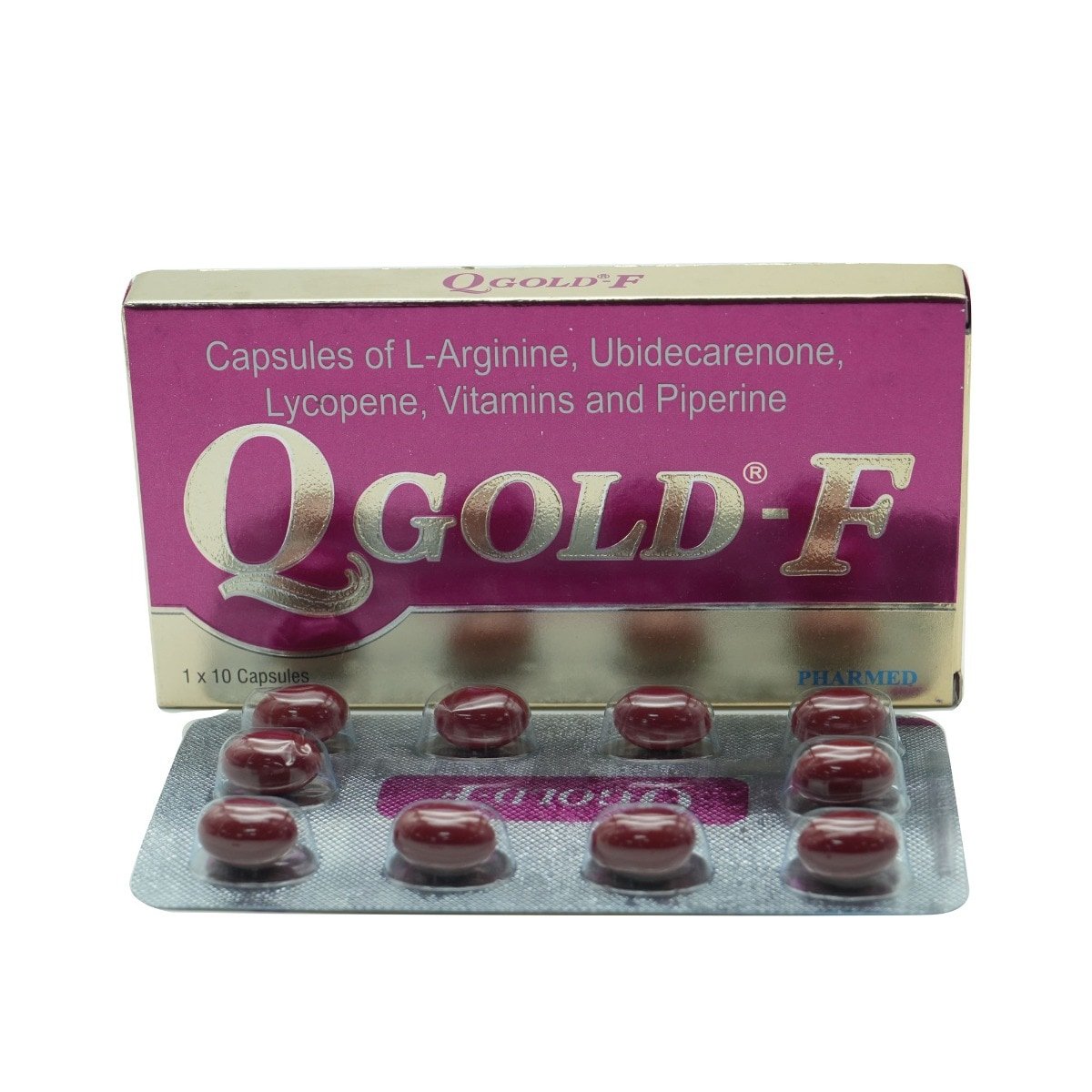 Q Gold F Capsule 10's, Pack of 10 Q Gold F Capsule 10's, Pack of 10