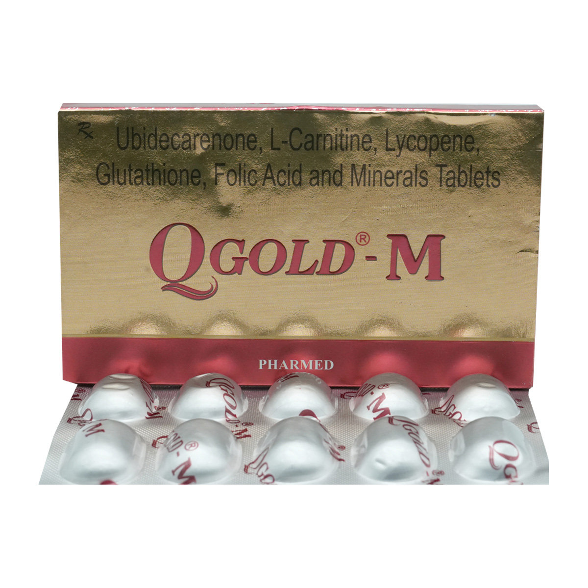 Qgold M Tablet 10's, Pack of 10 TABLETS Qgold M Tablet 10's, Pack of 10 TABLETS