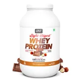QNT Light Digest Whey Protein Hazelnut Chocolate Flavour Powder, 908 gm, Pack of 1