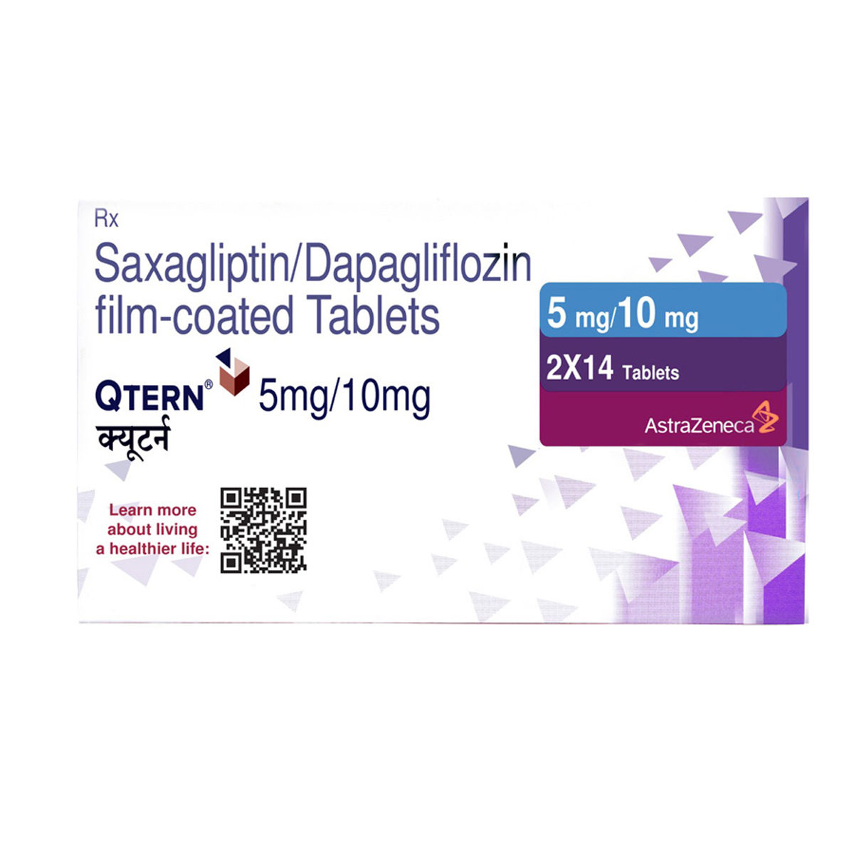 Buy Qtern 5mg/10mg Tablet 14's Online