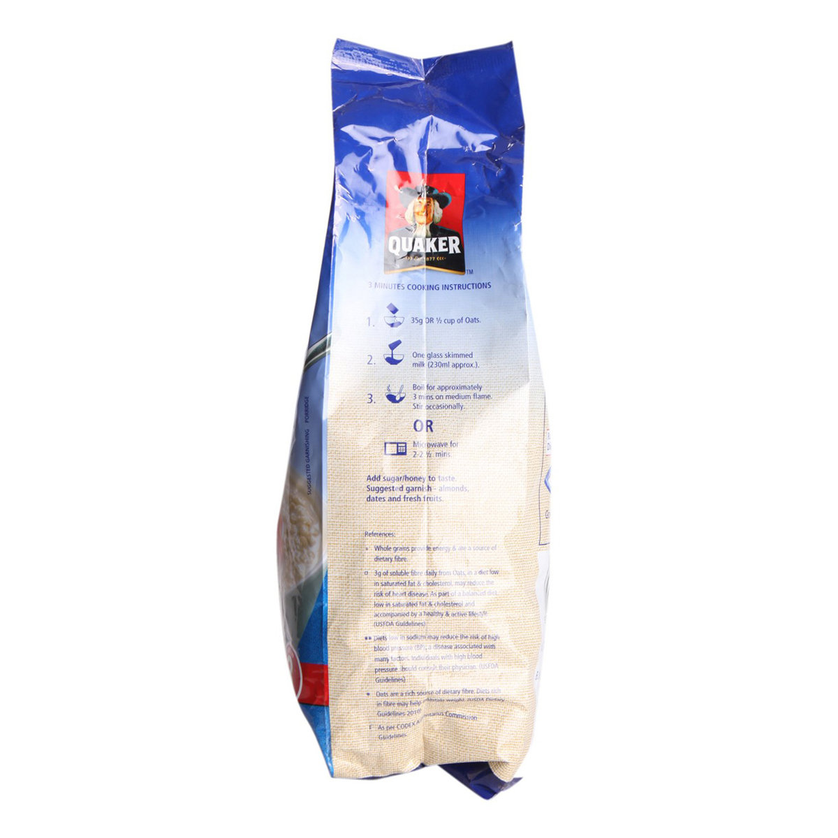 Quaker Oat Meal 1Kg Refil, Pack of 1 Quaker Oat Meal 1Kg Refil, Pack of 1