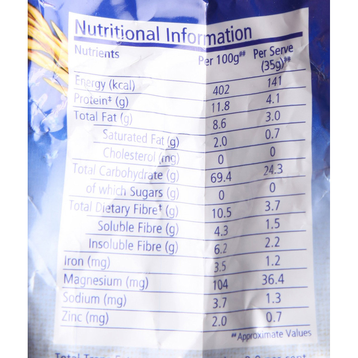 Quaker Oat Meal 1Kg Refil, Pack of 1 Quaker Oat Meal 1Kg Refil, Pack of 1