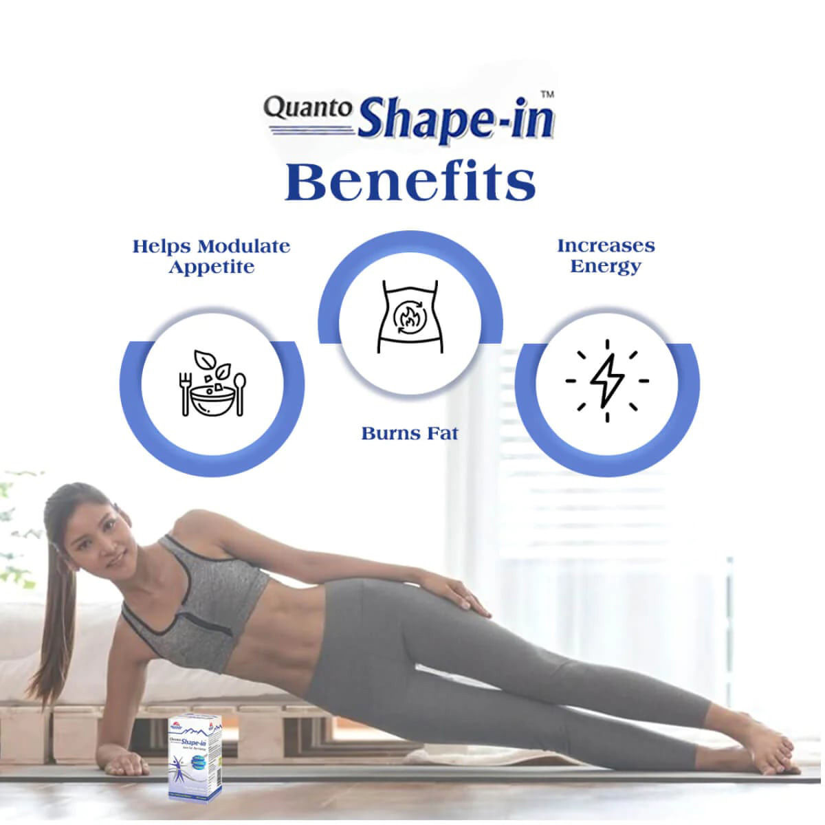 Quanto Shape-In Capsules, 60 Capsules, Pack of 1 Quanto Shape-In Capsules, 60 Capsules, Pack of 1
