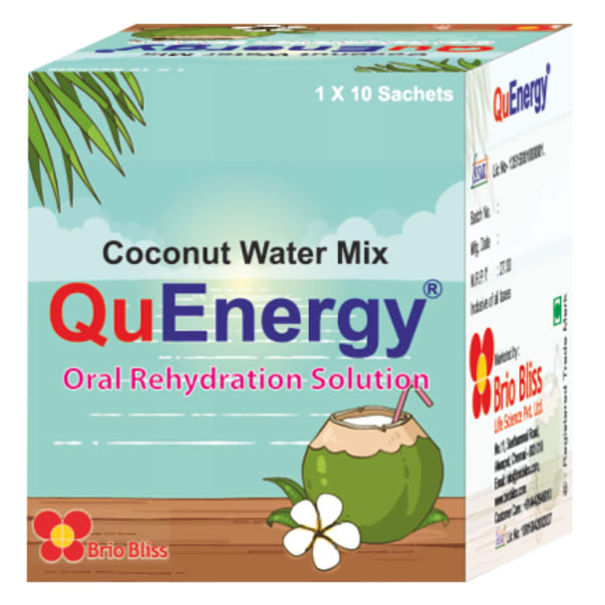 Buy Qu Energy Coconut Water Mix 15Gm Sachet Online