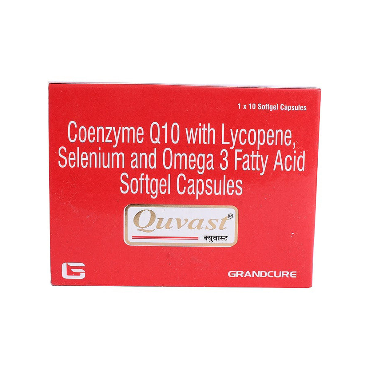 Quvast Soft Gelatin Capsule 10's, Pack of 10 Quvast Soft Gelatin Capsule 10's, Pack of 10