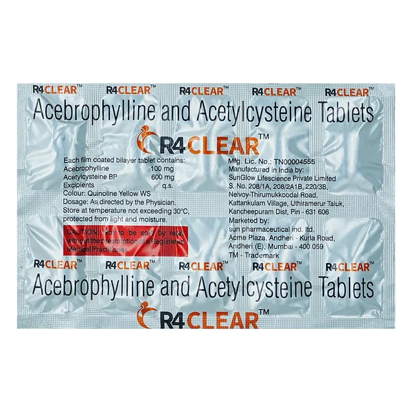 R4Clear Tablet 10's, Pack of 10 TabletS