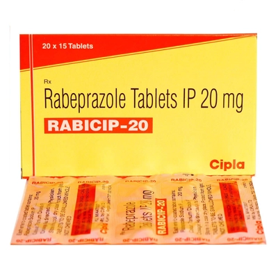 Rabicip 20 Tablet 15's, Pack of 15 TABLETS