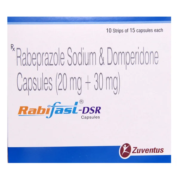 Rabifast-DSR Capsule 15's, Pack of 15
