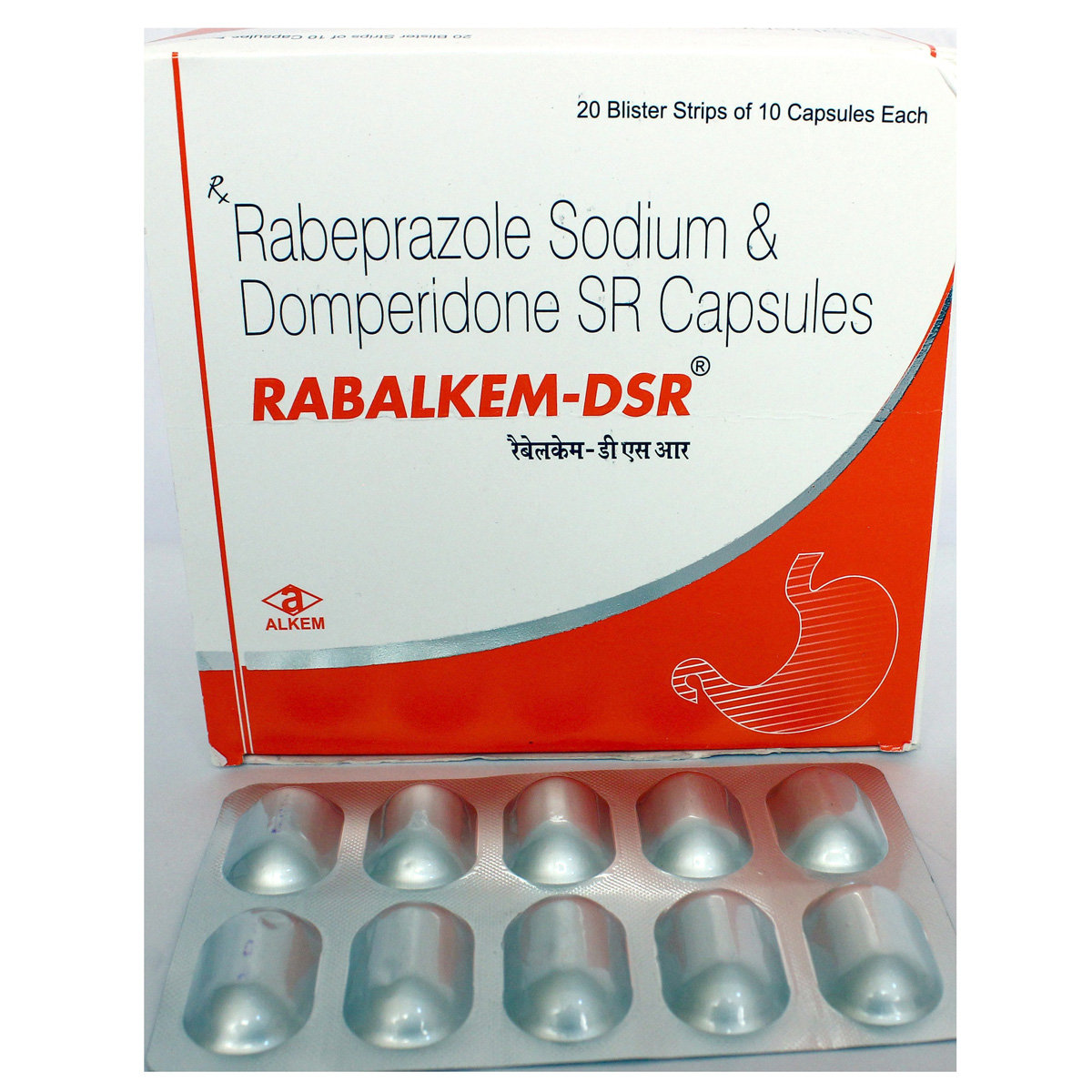 Rabalkem DSR Capsule 10's, Pack of 10 Rabalkem DSR Capsule 10's, Pack of 10