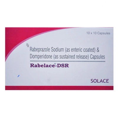 Rabelace-DSR Capsule 10's, Pack of 10 CAPSULES