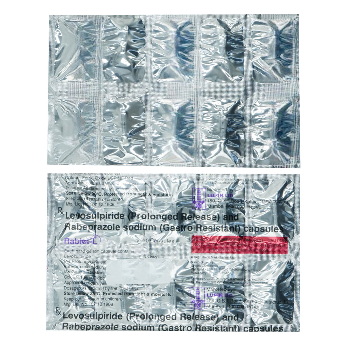 Rablet L Capsule 10's, Pack of 10 Rablet L Capsule 10's, Pack of 10