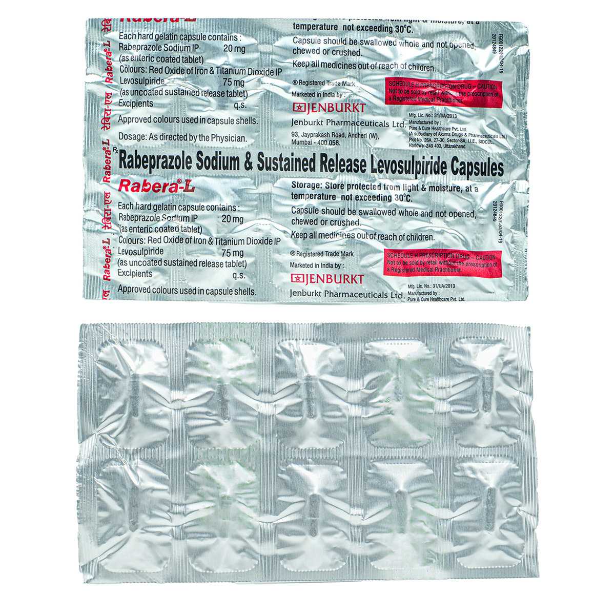RABERAL CAPSULE, Pack of 10 RABERAL CAPSULE, Pack of 10