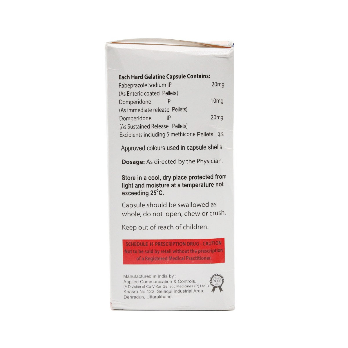 Rabizorb MPS Capsule 15's, Pack of 15 Rabizorb MPS Capsule 15's, Pack of 15