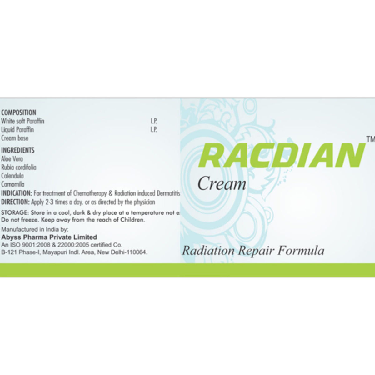 Buy Racdian 100Gm Crm Online