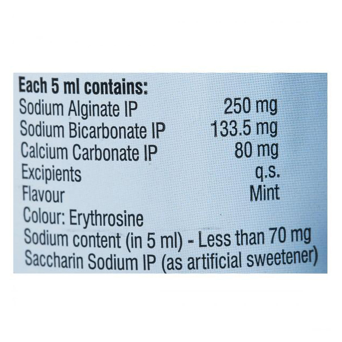 Raciraft Sugar Free Mint Flavour Suspension 200 ml, Pack of 1 Suspension Raciraft Sugar Free Mint Flavour Suspension 200 ml, Pack of 1 Suspension