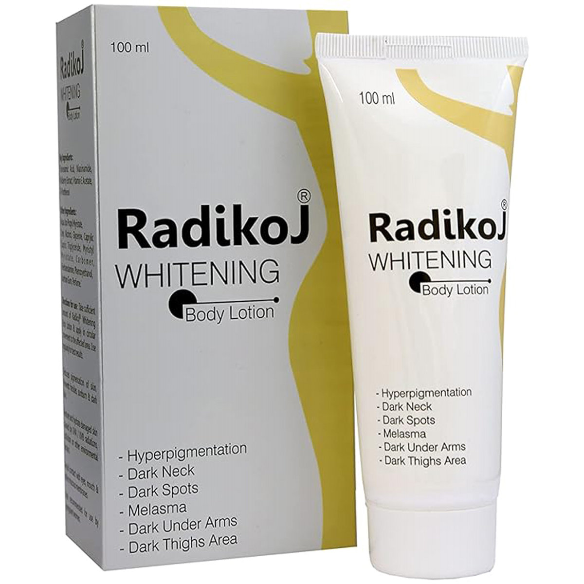 Radikoj Whitening Body Lotion 100 ml, Pack of 1 Radikoj Whitening Body Lotion 100 ml, Pack of 1