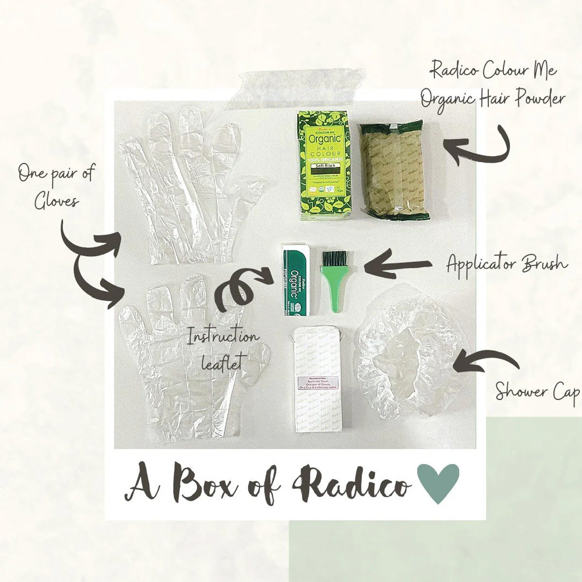 Radico Organic Hair Colour, Copper Brown, 100 gm, Pack of 1 Radico Organic Hair Colour, Copper Brown, 100 gm, Pack of 1