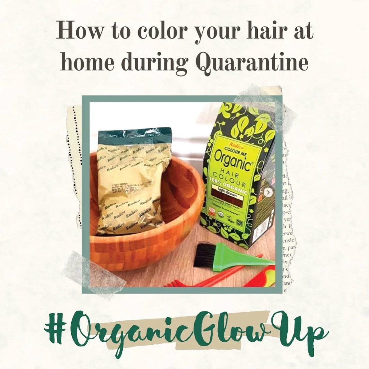 Radico Organic Hair Colour, Copper Brown, 100 gm, Pack of 1 Radico Organic Hair Colour, Copper Brown, 100 gm, Pack of 1