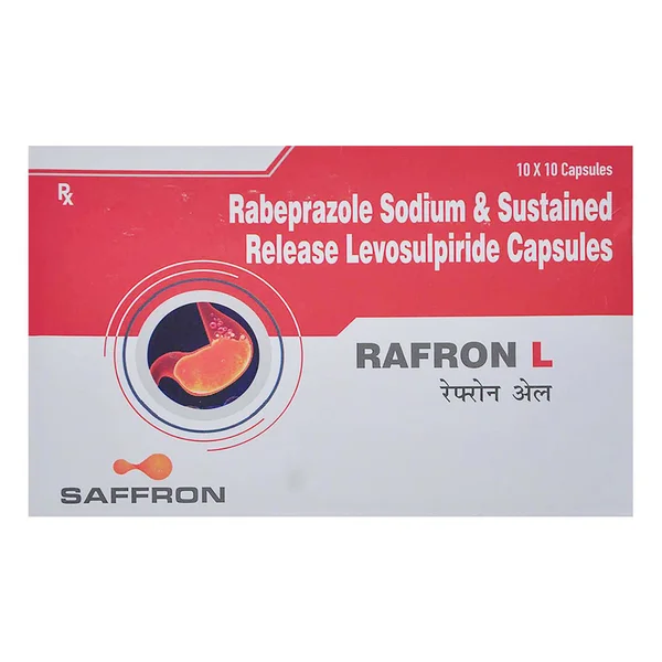 Rafron L Capsule 10's, Pack of 10