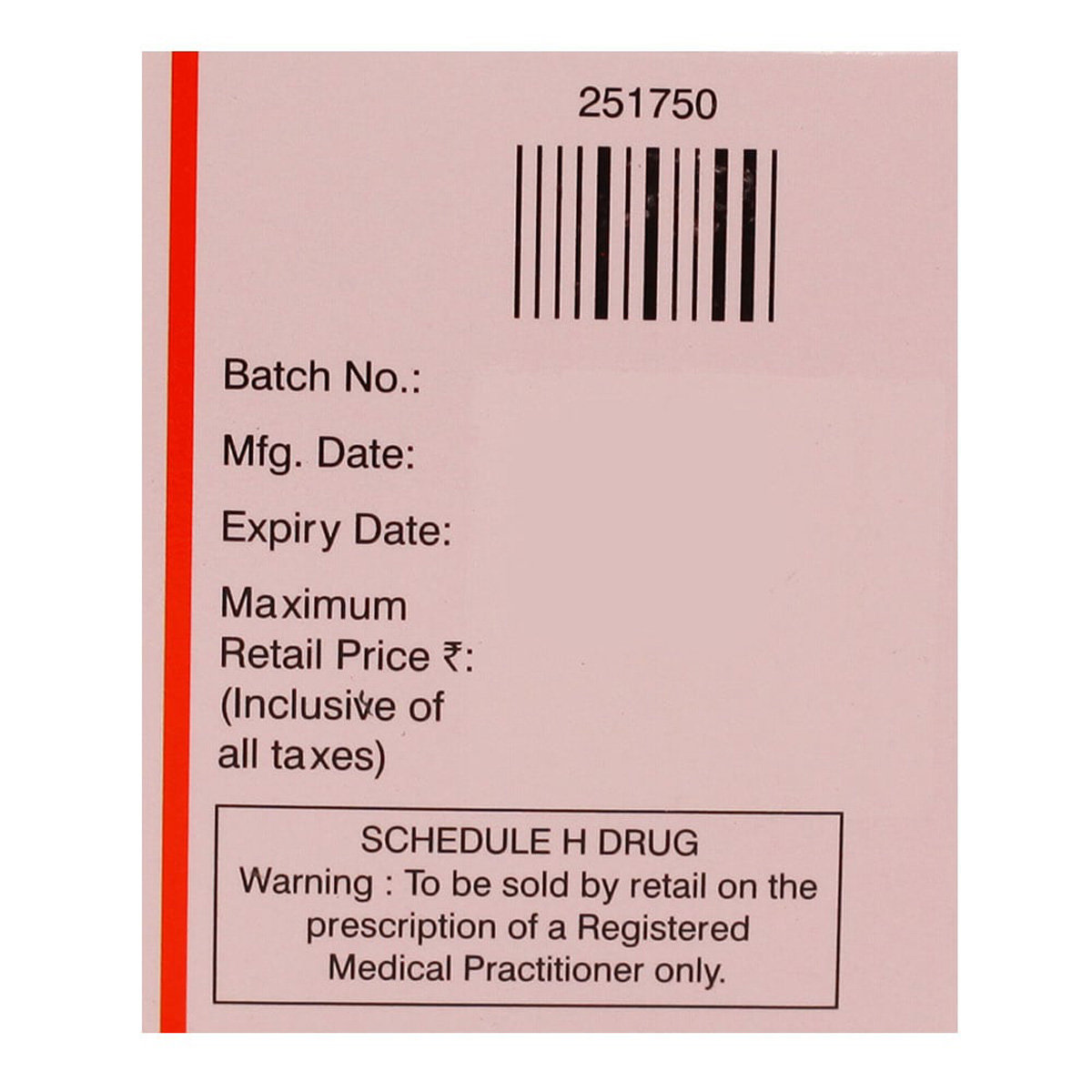 Ramistar-M XL 25 Tablet 10's, Pack of 10 TabletS Ramistar-M XL 25 Tablet 10's, Pack of 10 TabletS