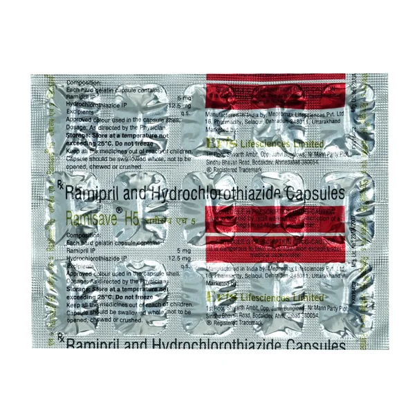 Ramisave H5 Capsule 15's, Pack of 15 CAPSULES