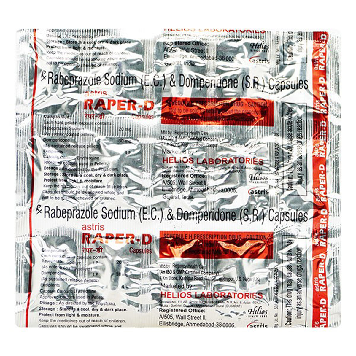 Raper-D Capsule 15's, Pack of 15 Raper-D Capsule 15's, Pack of 15