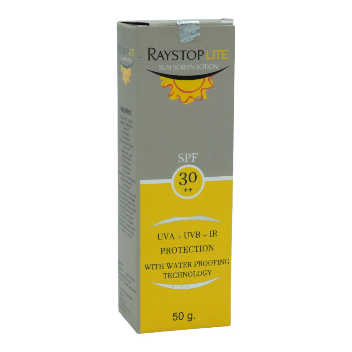 Raystop Lite SPF 30++ Sunscreen Lotion 50 gm, Pack of 1 Raystop Lite SPF 30++ Sunscreen Lotion 50 gm, Pack of 1