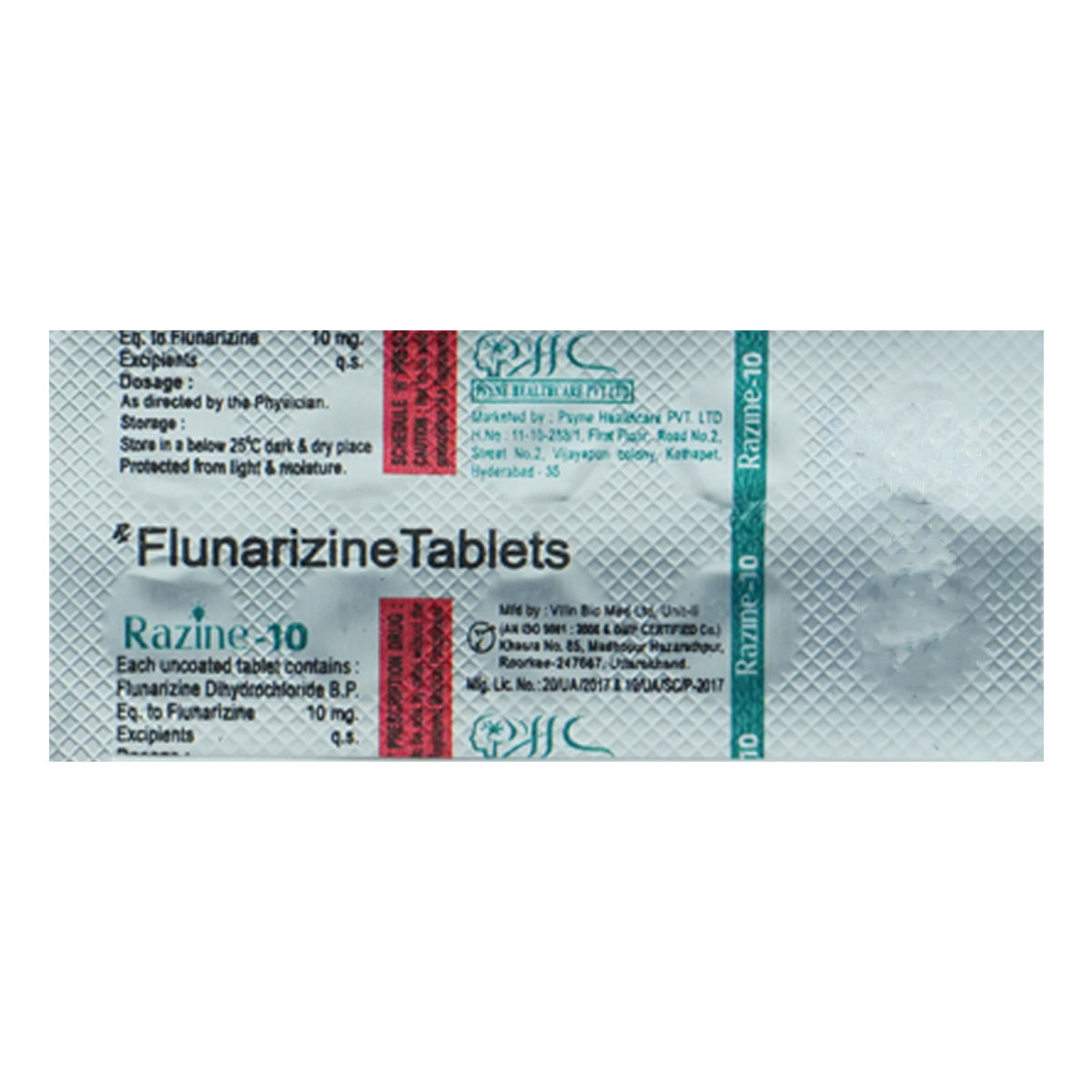 Razine-10 Tablet 10's, Pack of 10 TabletS Razine-10 Tablet 10's, Pack of 10 TabletS